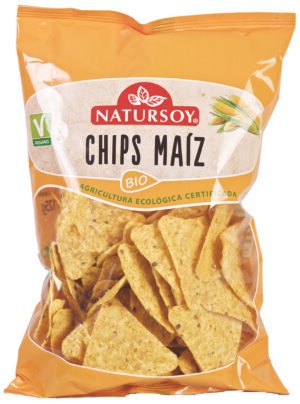 Chips Maíz 125gr Natursoy
