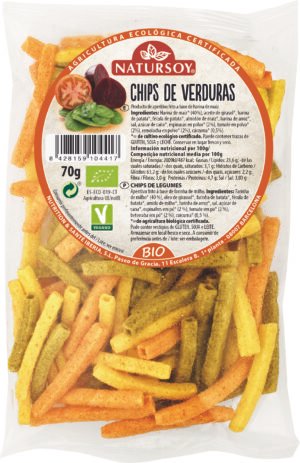 Chips Verduras 70g Natursoy