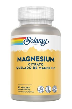 Magnesium Citrato Quelado Solaray