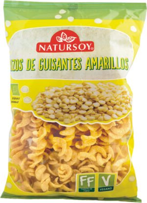 Rizos Guisantes Amarillos 70g Natursoy