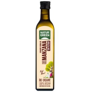 Vinagre de Sidra de manzana bio sin filtrar 500ml NaturGreen