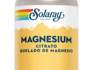 Magnesium Citrato Quelado 180 caps Solaray