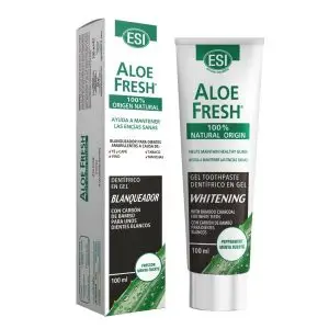 Pasta Aloe Fresh Blanqueador Carbón 100g ESI