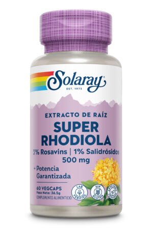 Super Rhodiola 500mg Solaray