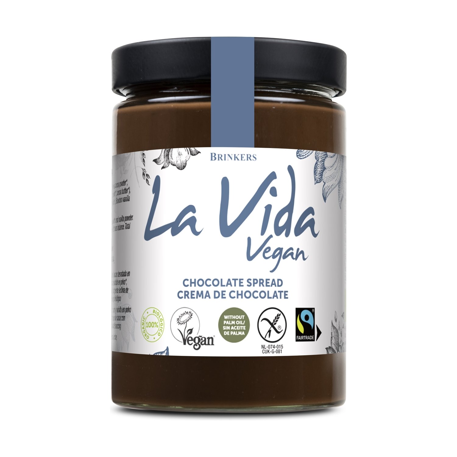 La Vida Vegan Crema Chocolate Negro Bio Crema Chocolate Negro ecológica La Vida Vegan