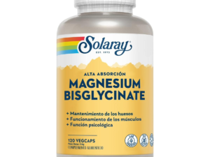 Magnesium Bisglycinate 120 Vegcaps Solaray