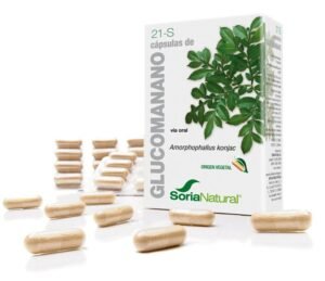 Glucomanano 21-S 60caps Soria Natural