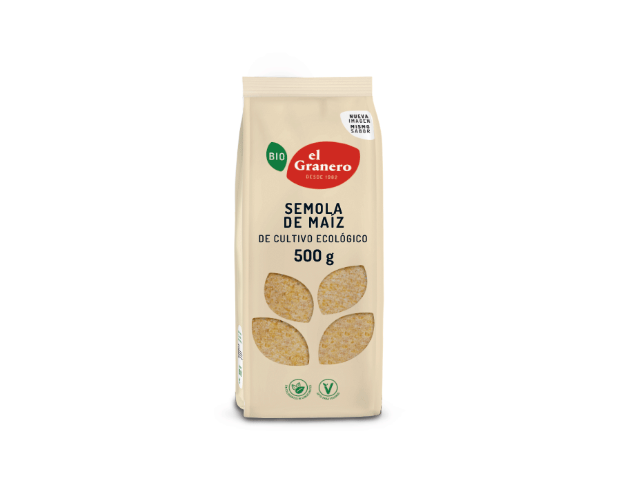 Sémola de Maíz 500 g El Granero Sémola de Maíz Bio 500g El Granero