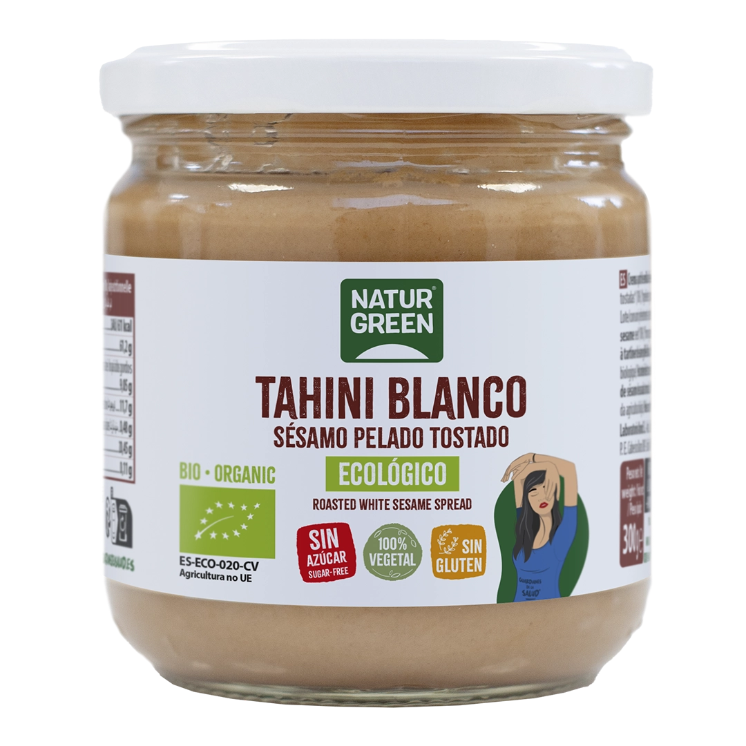 Tahini Blanco Sésamo Bio 300g NaturGreen Tahini Blanco Sésamo Bio 300g NaturGreen