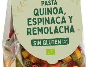 Pasta Quinoa, Espinaca y Remolacha S/G Bio El Granero