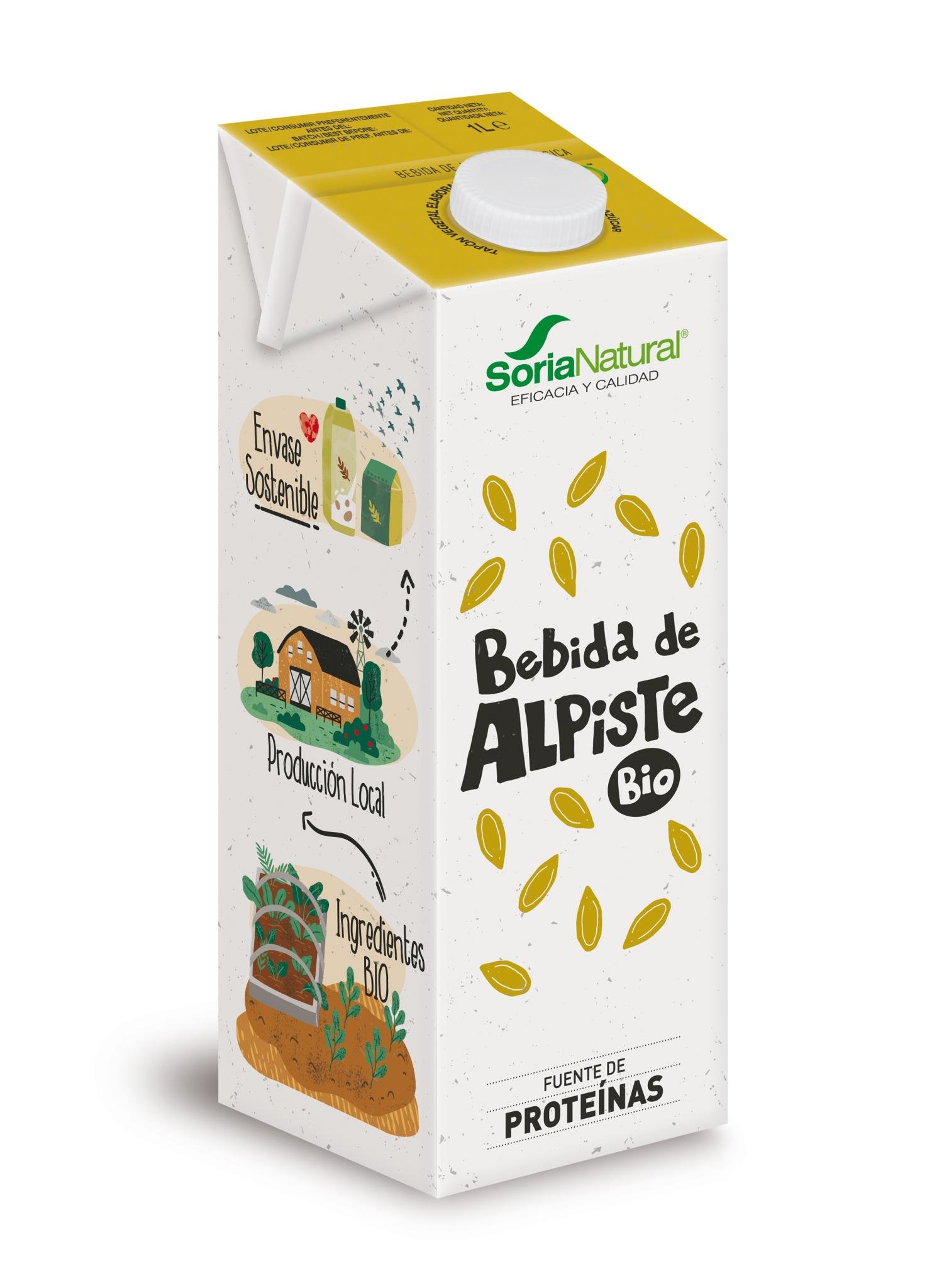 Bebida Alpiste Soria Natural Bebida Alpiste Soria Natural 1L