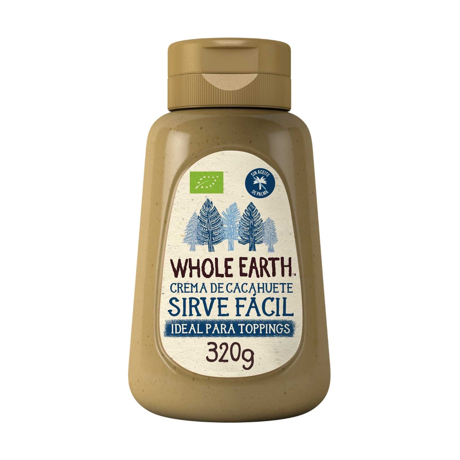 Crema Cacahuete Sirve Fácil Bio 320g Whole Earth Crema Cacahuete Sirve Fácil Bio 320g Whole Earth