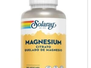 Magnesium Citrato Quelado 180 Vegcaps Solaray