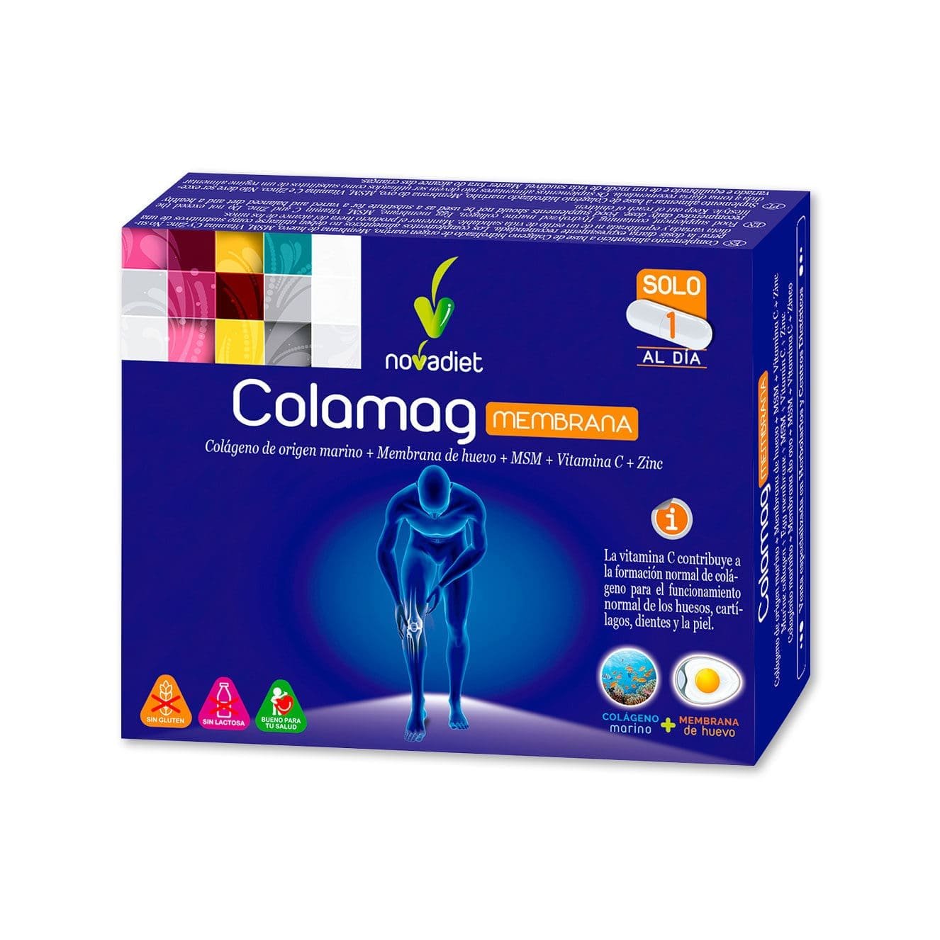 Colamag Membrana 30caps Novadiet Colamag Membrana 30caps Novadiet