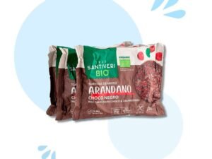 Tortitas Arroz Choco Negro Arándano Bio Santiveri