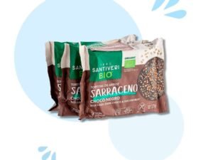 Tortitas Arroz Sarraceno Choco Negro Bio Santiveri