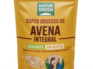 Copos de Avena Gruesos Bio Sin Gluten 1kg Naturgreen