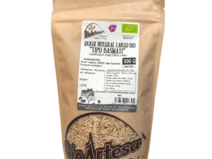 Arroz Integral Largo Basmati 500g Bioartesa