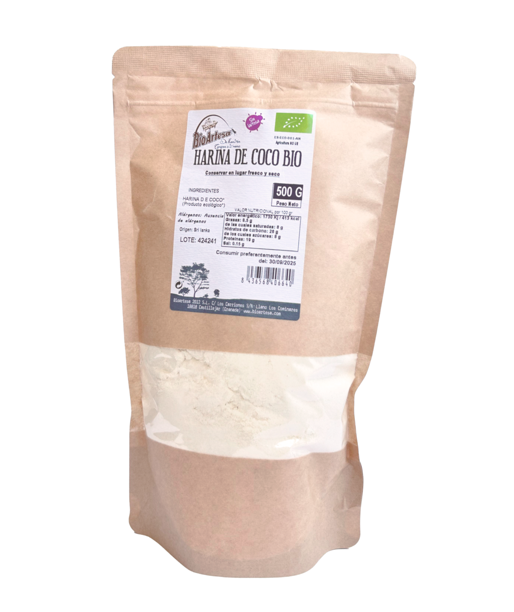 Harina Coco 500g Bioartesa Harina de Coco 500g Bioartesa