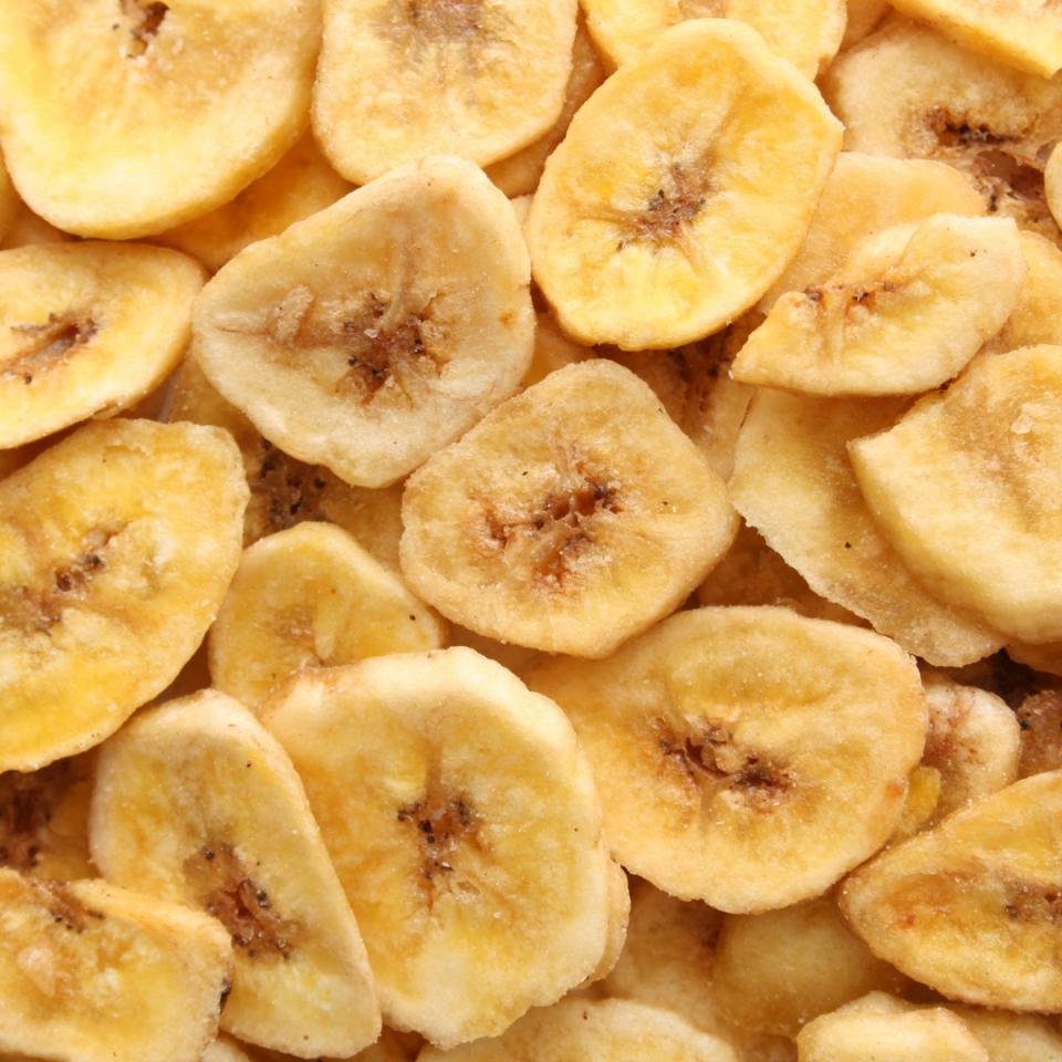 Plátano deshidratado en rodajas Bio sin azúcar Plátano deshidratado en rodajas Bio sin azúcar