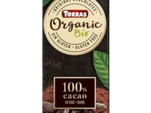 Chocolate Organic Bio 100% Cacao Torras