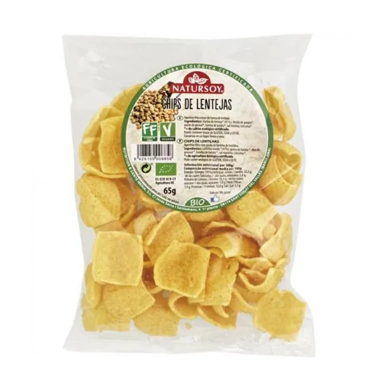 Chips Lentejas 65g Natursoy Chips de Lentejas 65g Natursoy