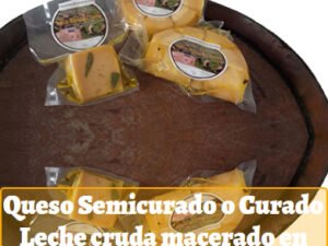 Queso Curado Leche Cruda AOVE