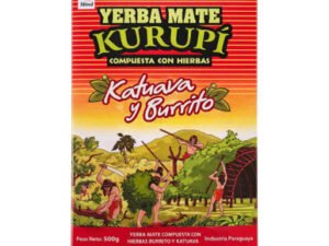 Yerba Mate Katuava y Burrito 500g Kurupí