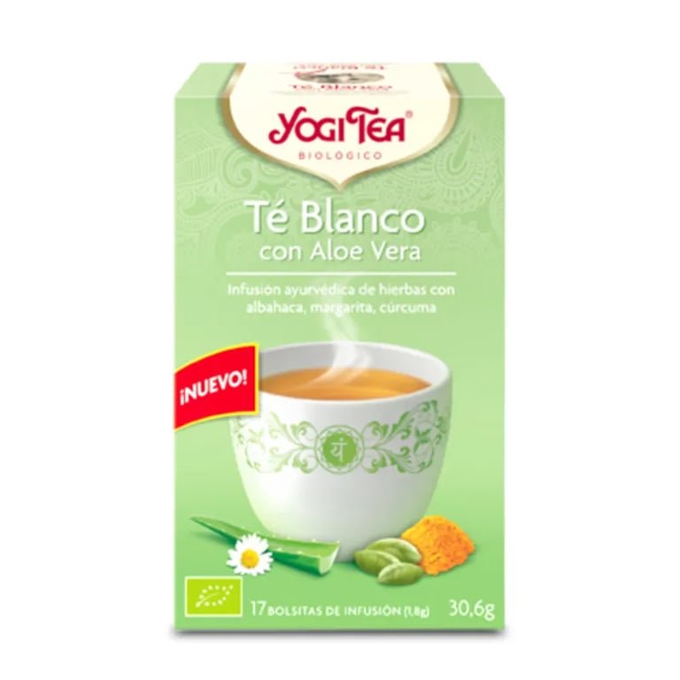 Yogi Tea Té Blanco Aloe Yogi Tea Té Blanco Aloe