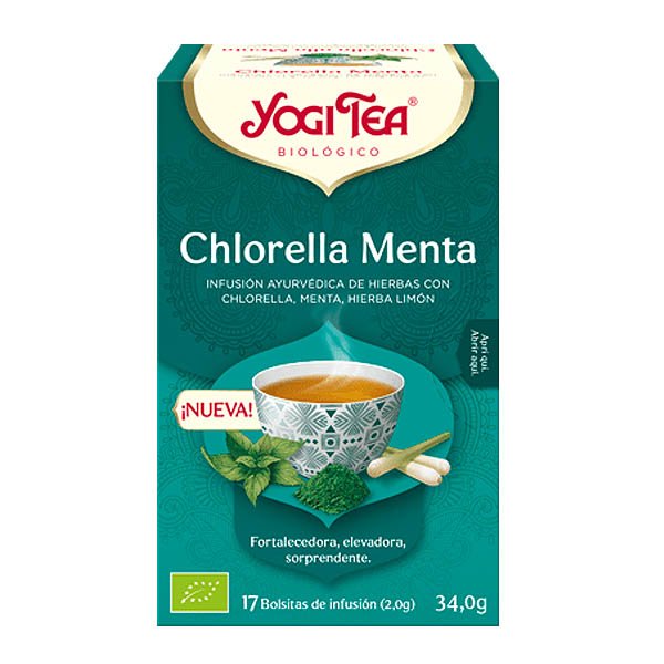 Yogi Tea Chlorella Menta Yogi Tea Chlorella Menta